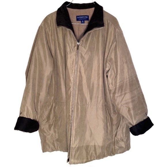 London Fog limited edition tan brown coat 2X Reg - Picture 1 of 5